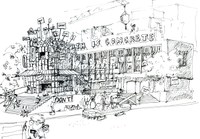 Camp - Studio 24/7 vor der Thalia ab 21.9.2012 - steirischer herbst