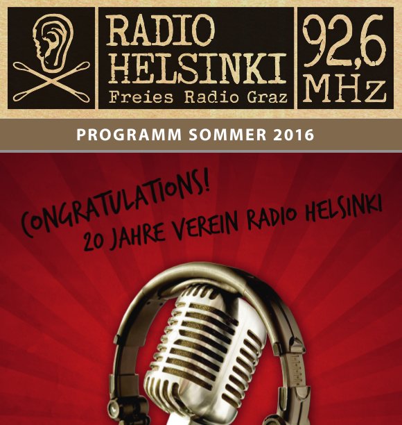 Druckfrisch: Der neue Programmflyer!