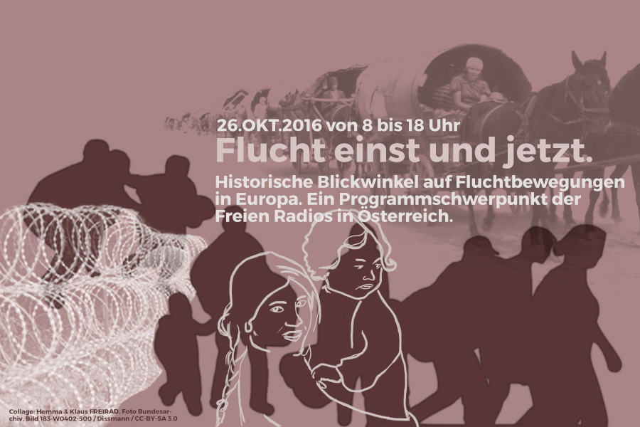 Flucht einst und jetzt