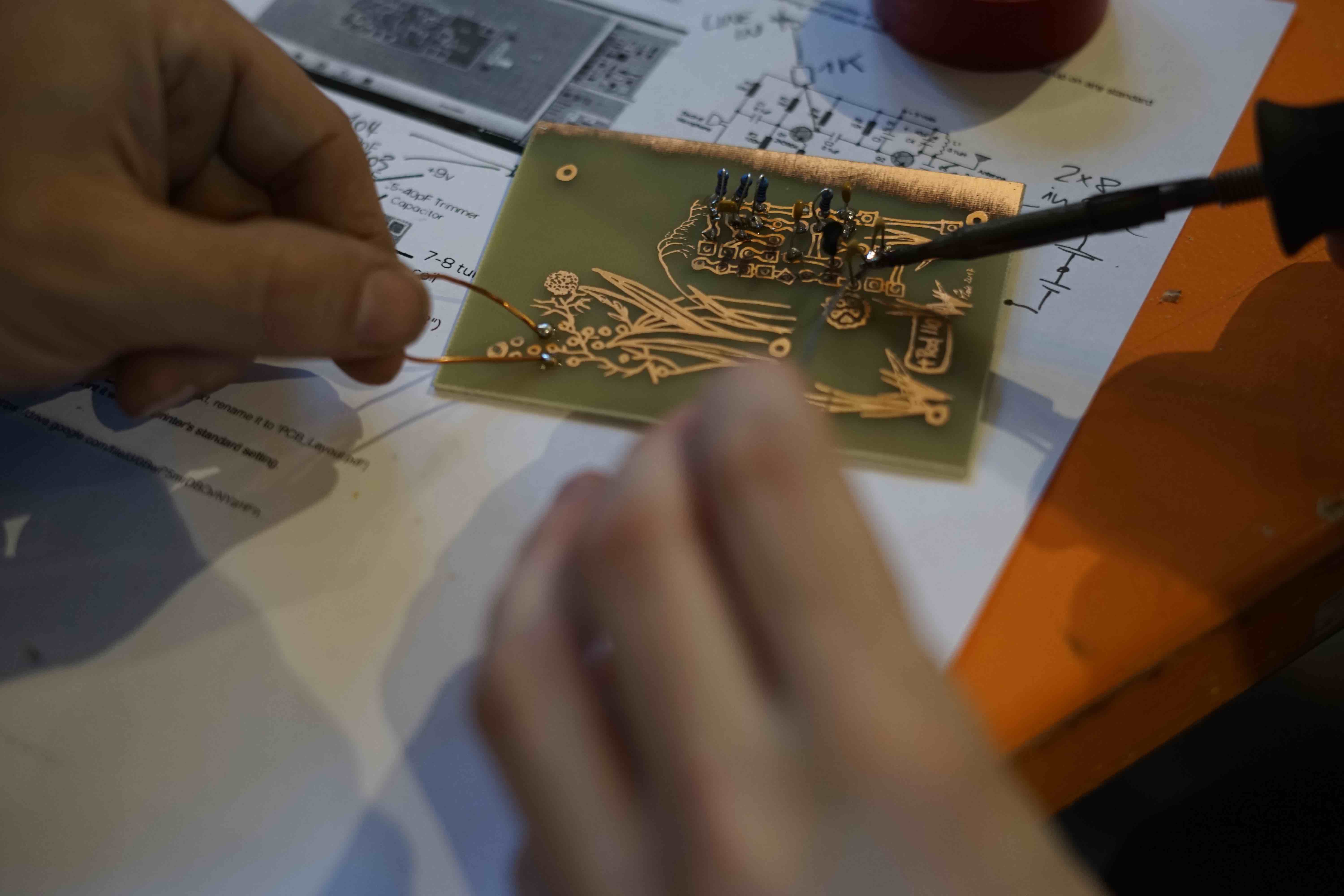 Senden und Sound im Kunsthaus