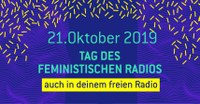 Tag des feministischen Radios am 21. Oktober 2019 