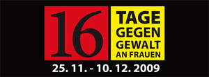 16 Tage gegen Gewalt an Frauen (2009)